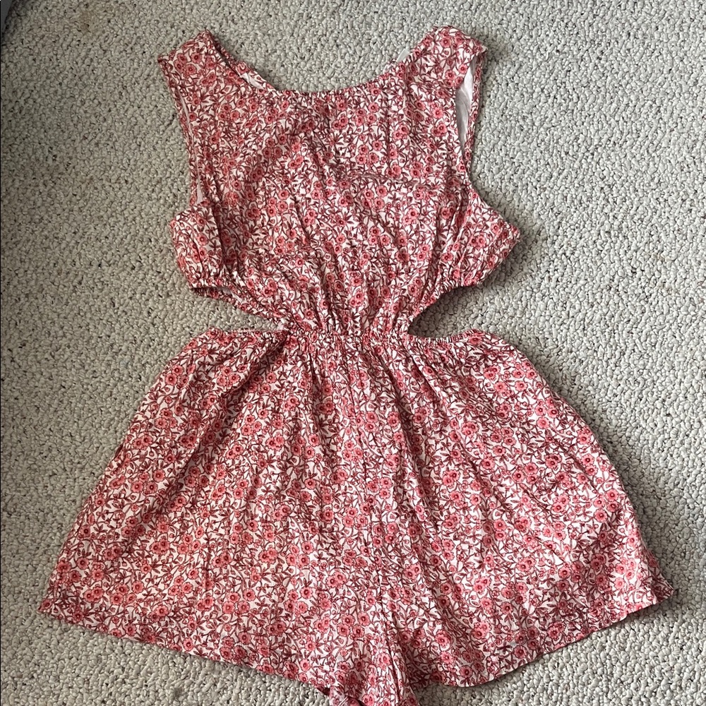 American Eagle Outfitters Floral Jumpsuit